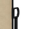 vidaXL Retractable Side Awning Beige 120x500 cm