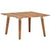 vidaXL Garden Coffee Table 60x60x36 cm Solid Acacia Wood