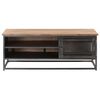 vidaXL Coffee Table Grey 90x50x35 cm Solid Acacia Wood