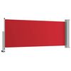 vidaXL Patio Retractable Side Awning 100x300 cm Red