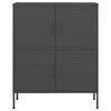 vidaXL Storage Cabinet Anthracite 80x35x101.5 cm Steel