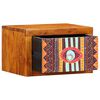 vidaXL Bedside Cabinet 2 pcs Brown 35 x 30 x 22 cm Solid acacia wood