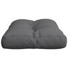 vidaXL Pallet Cushion Anthracite 60x40x12 cm Fabric