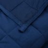 vidaXL Weighted Blanket Blue 200x225 cm 9 kg Fabric