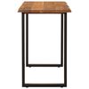 vidaXL Dining Table 110x50x76 cm Solid Wood Acacia