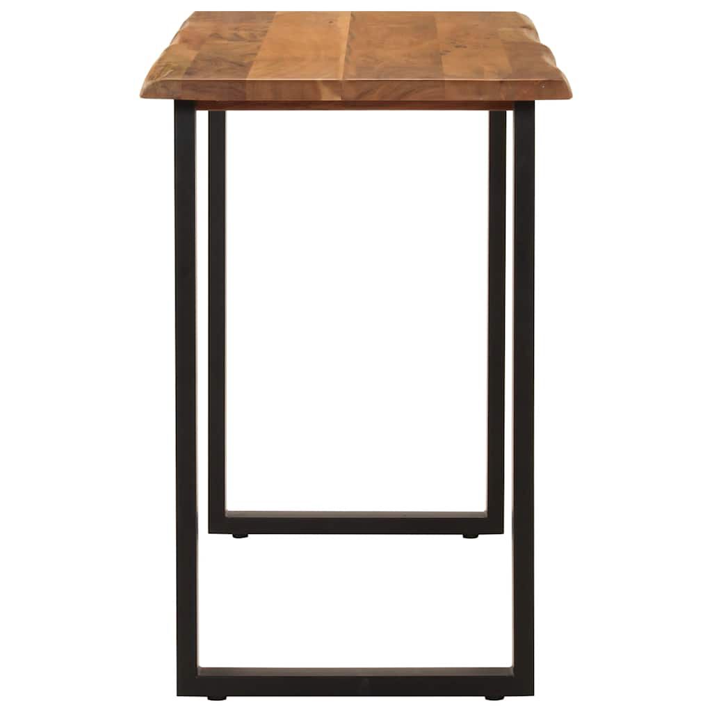 vidaXL Dining Table 110x50x76 cm Solid Wood Acacia