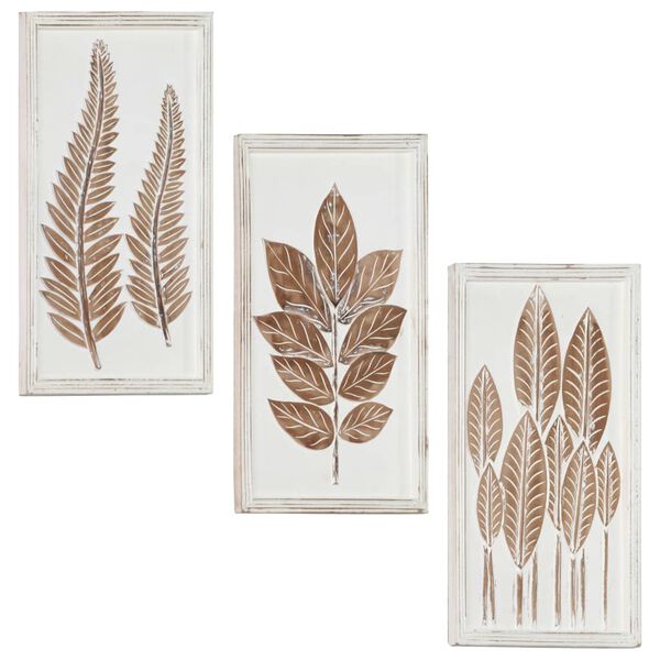 vidaXL Hand-Carved Wall Panels 3 pcs MDF 40x60x1.5 cm