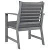 vidaXL 4 Piece Garden Lounge Set with Cushions Solid Acacia Wood