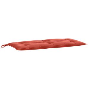vidaXL Garden Bench Cushion Melange Red 100x50x7 cm Fabric
