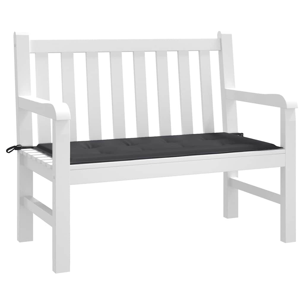 vidaXL Garden Bench Cushion Black 120x50x4 cm Oxford Fabric