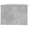 vidaXL Coffee Table Concrete Grey 102x50x36 cm Engineered Wood