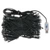 vidaXL Artificial Pre-lit Christmas Tree with Ball Set L 240 cm White