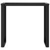 vidaXL Dining Table Legs O-Frame 80x40x73 cm Steel