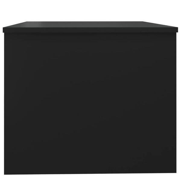 vidaXL Coffee Table Black 80x50x42.5 cm Engineered Wood