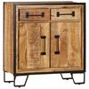 vidaXL Sideboard 65x30x70 cm Solid Mango Wood