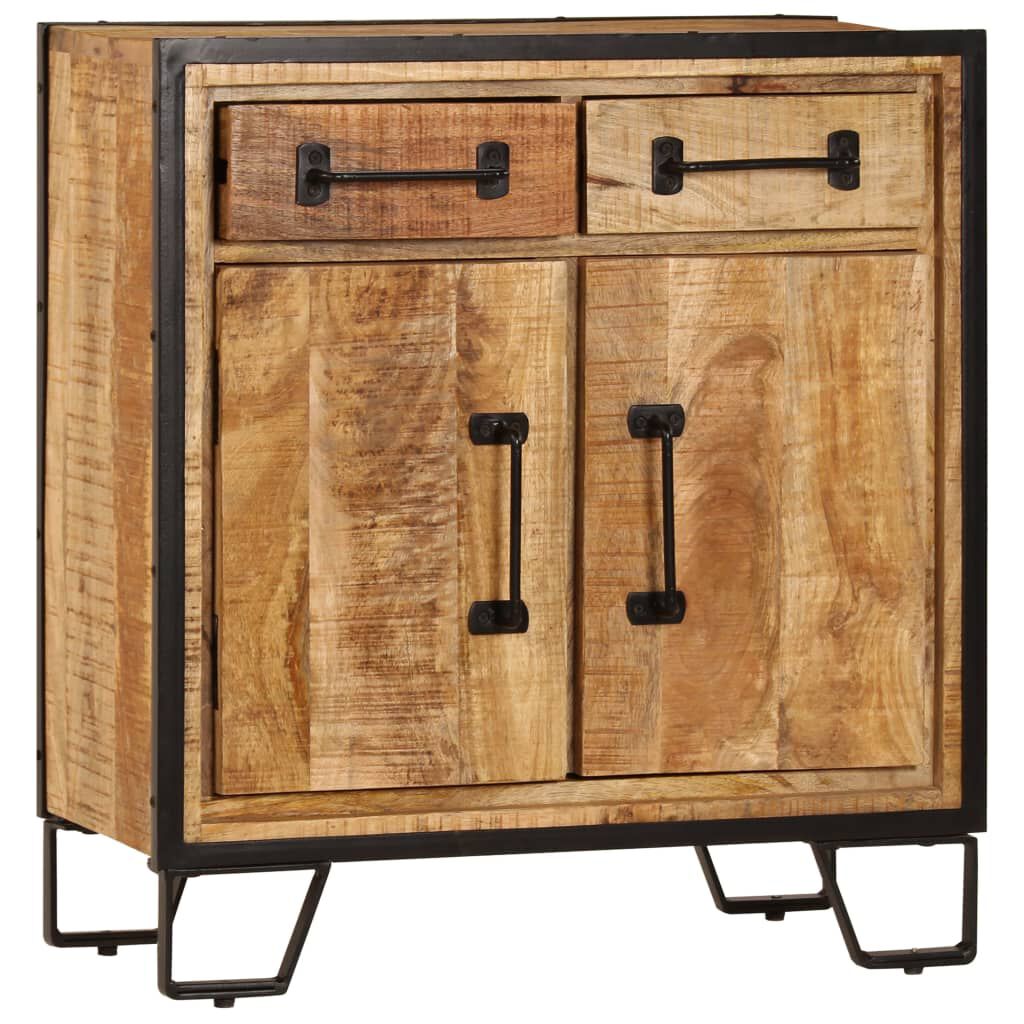 vidaXL Sideboard 65x30x70 cm Solid Mango Wood