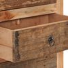 vidaXL Sideboard 60x33x75 cm Solid Acacia Wood and Reclaimed Wood