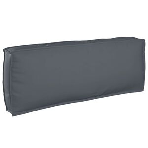 vidaXL Cushion Anthracite 120 x 40 x 12 cm Oxford Fabric