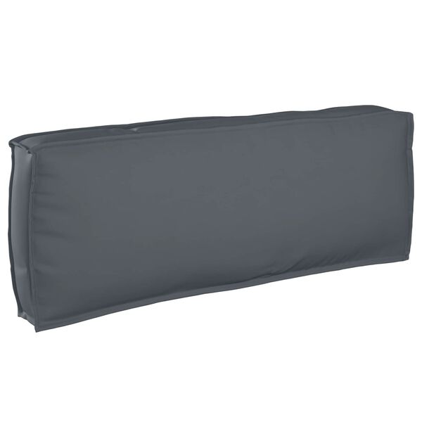 vidaXL Cushion Anthracite 120 x 40 x 12 cm Oxford Fabric
