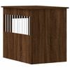 vidaXL Dog Crate Furniture Brown Oak 55x80x68 cm Engineered Wood