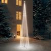 vidaXL Christmas Cone Tree Cold White 732 LEDs 160x500 cm