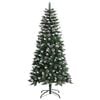 vidaXL Artificial Christmas Tree with Stand Green 120 cm PVC