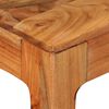 vidaXL Dining Table Solid Wood 118x60x76 cm