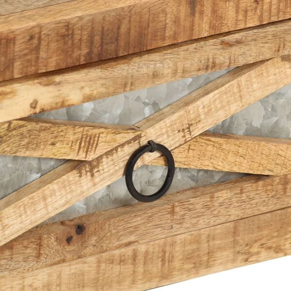 vidaXL Coffee Table 110x50x38 cm Solid Mango Wood