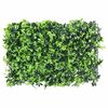&nbsp;vidaXL Artificial Leaf Fence&nbsp;24 pcs Green 40x60 cm