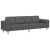 Sofa Set Dark grey Fabric