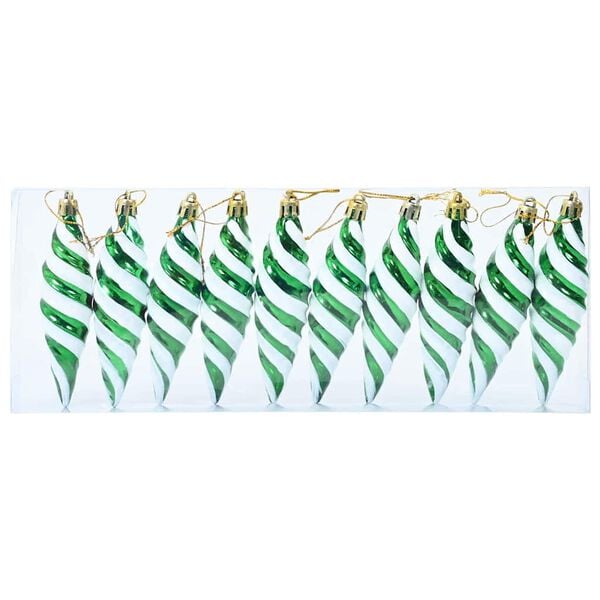 vidaXL Christmas Tree Decoration 40 pcs Green