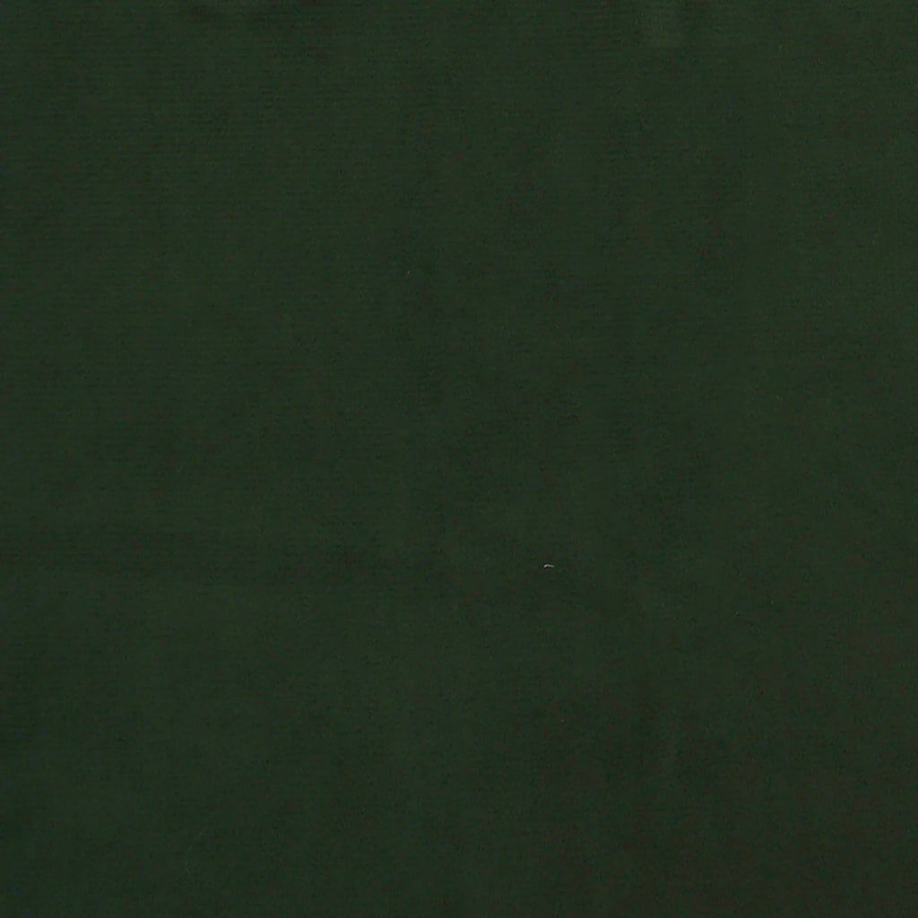 vidaXL Relaxing Chair with a Stool Dark Green Velvet