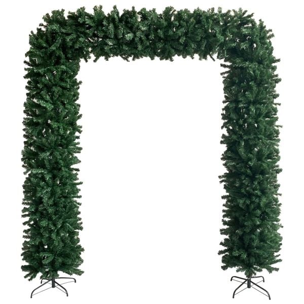 vidaXL Christmas Tree Arch Green 240 cm