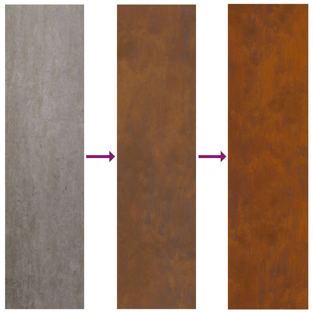 vidaXL Fire Pit Brown 60 x 60 x 40 cm Weathering steel
