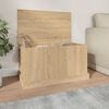 vidaXL Storage Box Sonoma Oak 70x40x38 cm Engineered Wood