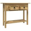 vidaXL Console Table Mexican Pine Corona Range 93x34.5x73 cm