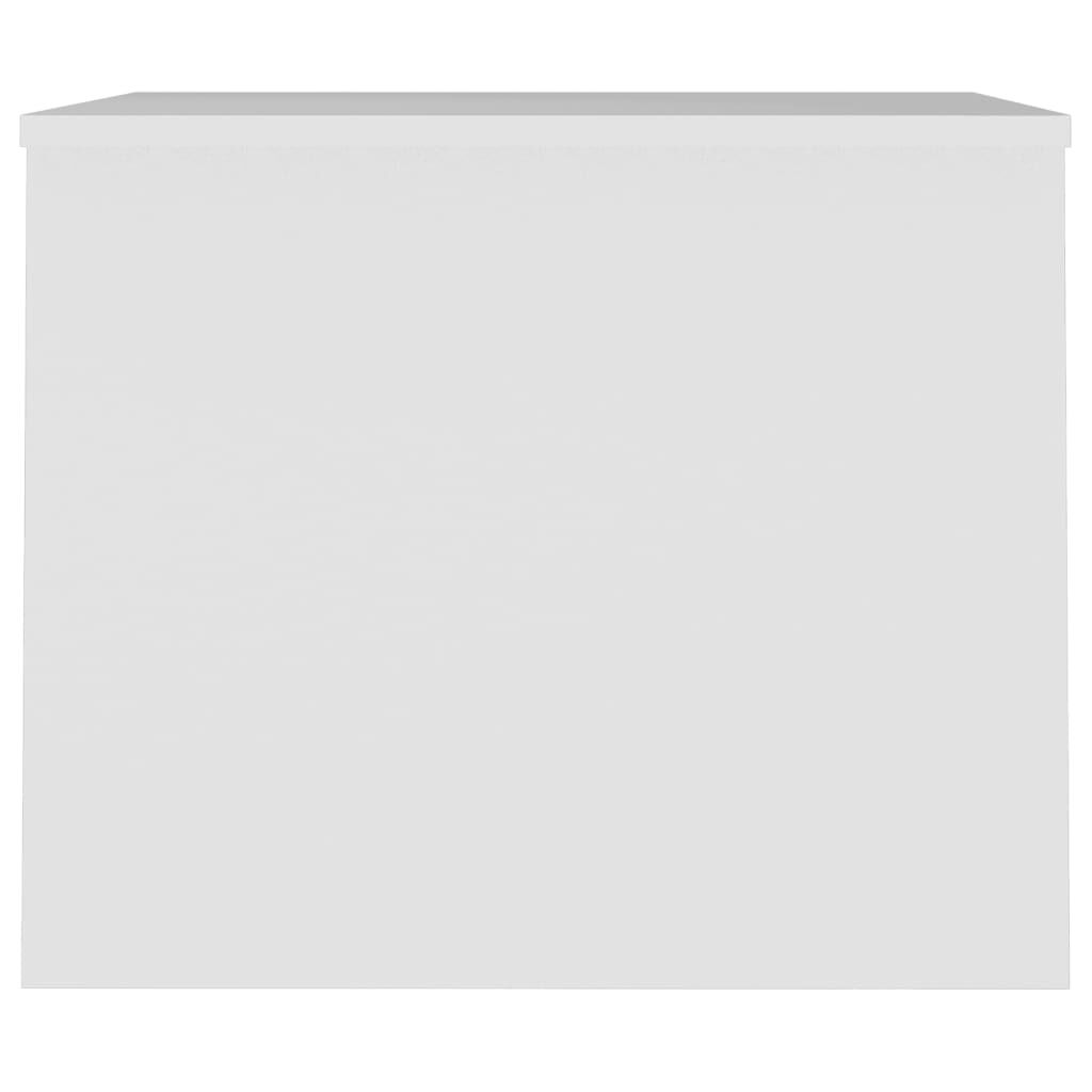 vidaXL Coffee Table White 80x50.5x41.5 cm Engineered Wood