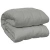 vidaXL Weighted Blanket Grey 138x200 cm Single 10 kg Fabric
