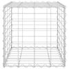 vidaXL Cube Gabion Raised Bed Steel Wire 40x40x40 cm