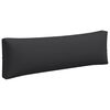 vidaXL Pallet Cushions 3 pcs Black Fabric