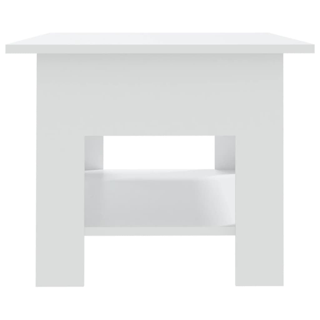 vidaXL Coffee Table White 102x55x42 cm Engineered Wood