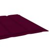 vidaXL 2-Person Sun Lounger with Cushions Bamboo