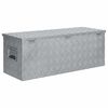 vidaXL Aluminium Box 110.5x38.5x40 cm Silver