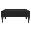 vidaXL Footstool Black 77x55x31 cm Fabric