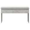 vidaXL Coffee Table Concrete Grey 102x50.5x52.5 cm Engineered Wood
