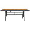 vidaXL 9 Piece Outdoor Dining Set Poly Rattan Grey