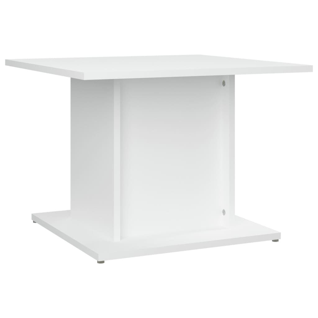 vidaXL Coffee Table White 55.5x55.5x40 cm Engineered Wood