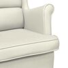 vidaXL Armchair Cream White Velvet