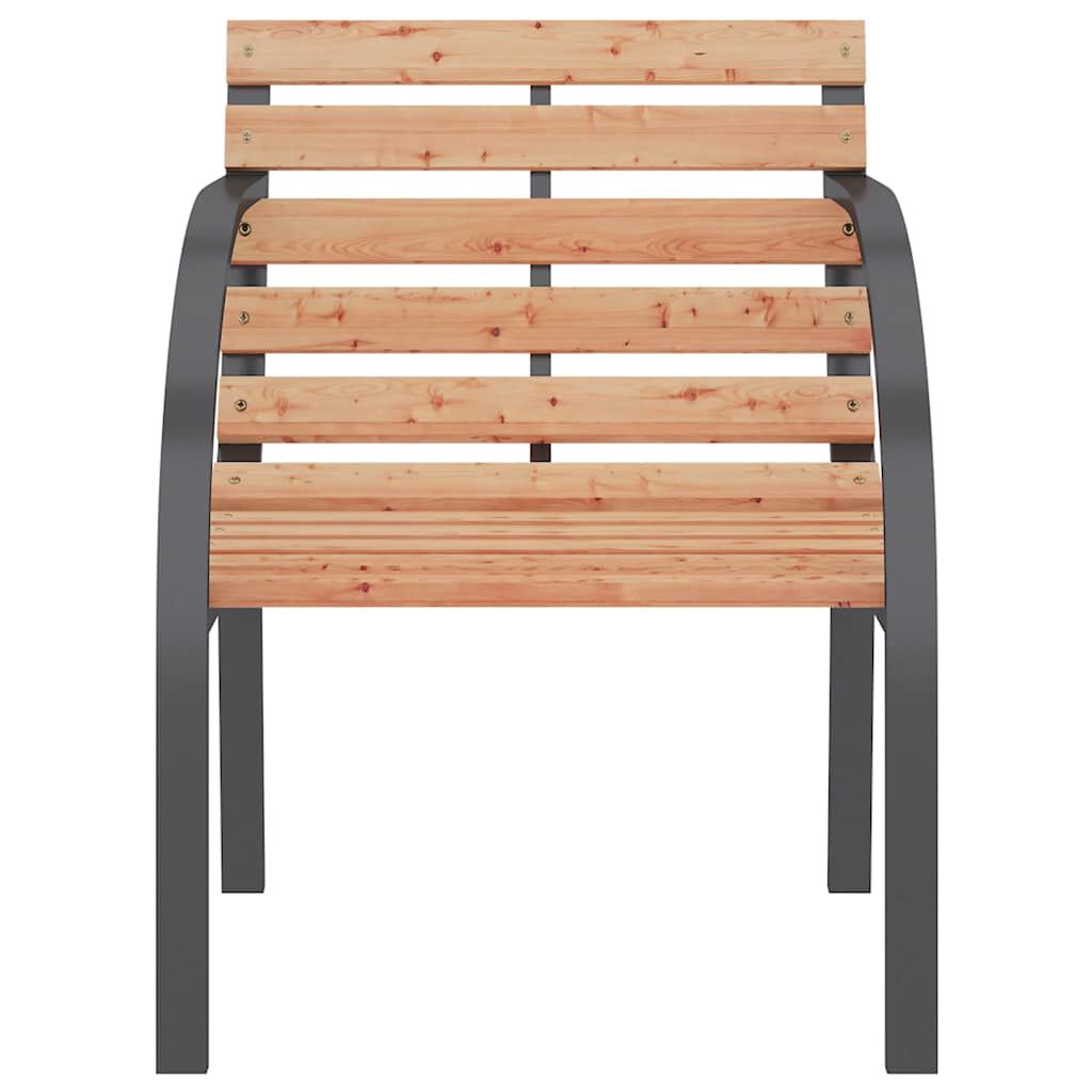 vidaXL Garden Chairs 2 pcs Wood