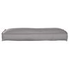 vidaXL Cushion Grey 120 x 40 x 12 cm Oxford Fabric